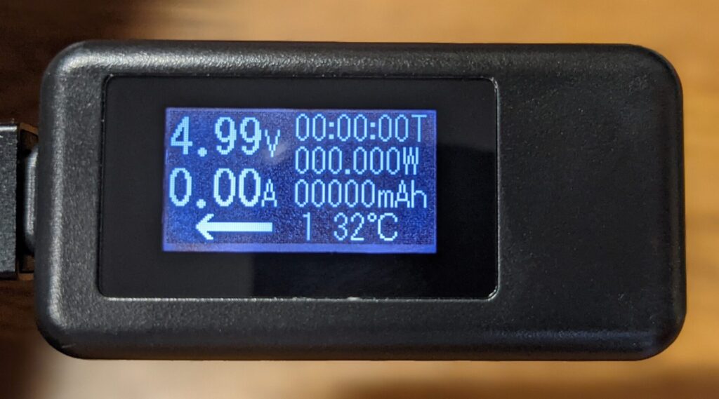 KWS-1802Cの測定画面