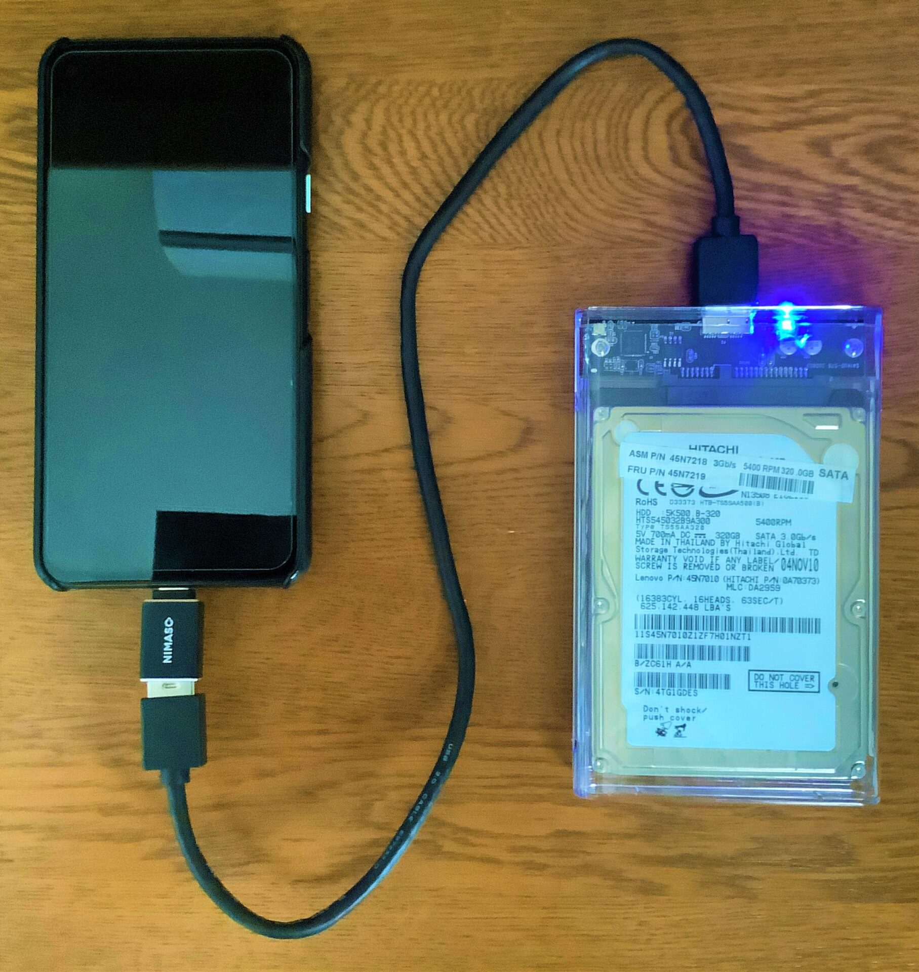 Androidスマホで外付けSSD/HDDにデータを直接移動させる方法。 | Doroblog