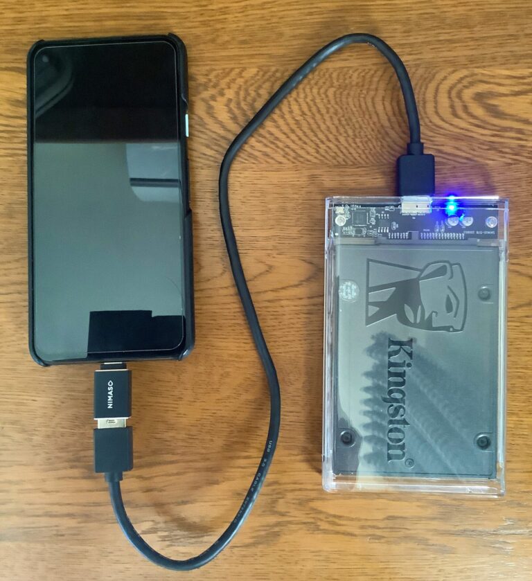 Androidスマホで外付けSSD/HDDにデータを直接移動させる方法。 | Doroblog